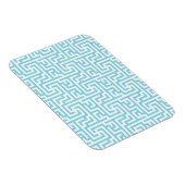 Magnet Flexible Labyrinthe bleu clair et blanc (Côté Droit)