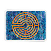 Magnet Flexible LABYRINTHE IV Aimant flexible 3x4 - Blanc (Horizontal)