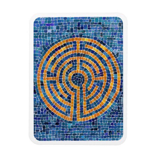 Magnet Flexible LABYRINTHE IV Aimant flexible 3x4 - Blanc (Vertical)