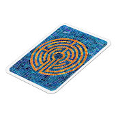 Magnet Flexible LABYRINTHE IV Aimant flexible 3x4 - Blanc (Côté Gauche)