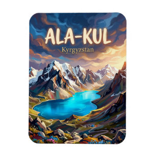 Magnet Flexible Lac Ala-Kul Kirghizistan
