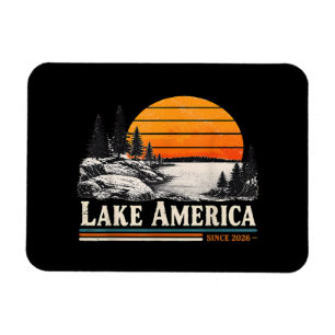 Magnet Flexible Lac America 2026 Vintage