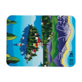 Magnet Flexible Lac Bled Slovénie (Horizontal)