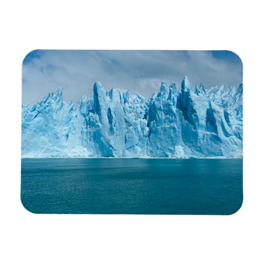 Magnet Flexible Lac Bleu, Glace Et Ciel (Horizontal)
