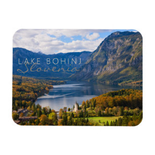 Magnet Flexible Lac Bohinj en Slovénie en automne