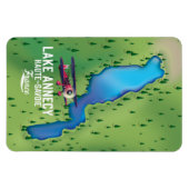 Magnet Flexible Lac d'Annecy, Haute-Savoie, france (Horizontal)