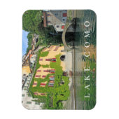 Magnet Flexible Lac de Côme Nesso vue réfrigérateur aimant (Vertical)