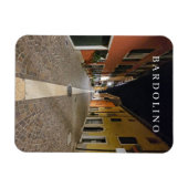 Magnet Flexible Lac de Garde Bardolino vue de nuit frigo aimant (Horizontal)