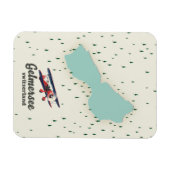 Magnet Flexible Lac de Gelmersee (Horizontal)