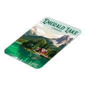 Magnet Flexible Lac Emerald Canada (Côté Gauche)