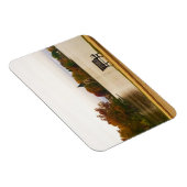 Magnet Flexible Lac Fowler en automne, WI (Côté Droit)