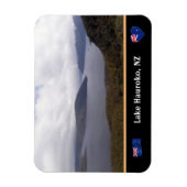 Magnet Flexible Lac Hauroko Panorama & Nouvelle-Zélande /part.2 (Vertical)