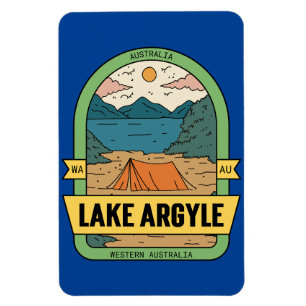Magnet Flexible Lac Jacquard Ouest Australie