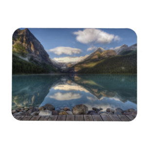 Magnet Flexible Lac Louise au lever du soleil, parc national de Ba