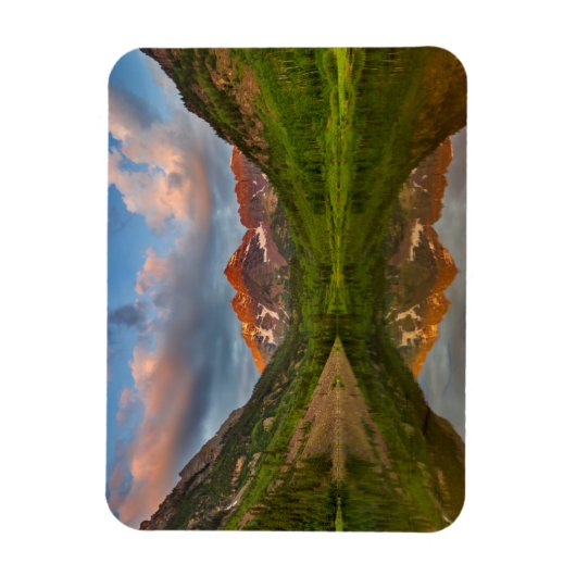 Magnet Flexible Lac Maroon Bells (Vertical)