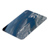 Magnet Flexible Lac Michigan, Lac Huron Et État Du Michigan. (Côté Gauche)