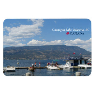 Magnet Flexible ©Lac Okanagan, Marina Kelowna, C.-B. Canada