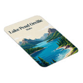 Magnet Flexible Lac Pend Oreille Idaho (Côté Droit)