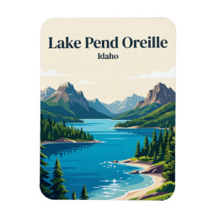Magnet Flexible Lac Pend Oreille Idaho
