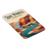Magnet Flexible Lac Powell USA (Côté Droit)
