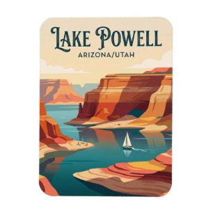 Magnet Flexible Lac Powell USA