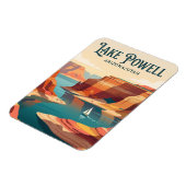 Magnet Flexible Lac Powell USA (Côté Gauche)
