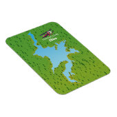 Magnet Flexible Lac Poyang (Côté Droit)