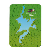 Magnet Flexible Lac Poyang (Vertical)