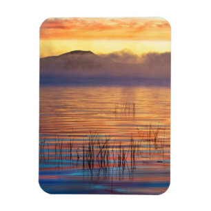 Magnet Flexible Lac Racquette Montagnes Adirondack, New York