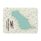 Magnet Flexible Lac Silvaplana Suisse. (Horizontal)