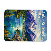 Magnet Flexible Lac St. Moritz Suisse (Horizontal)