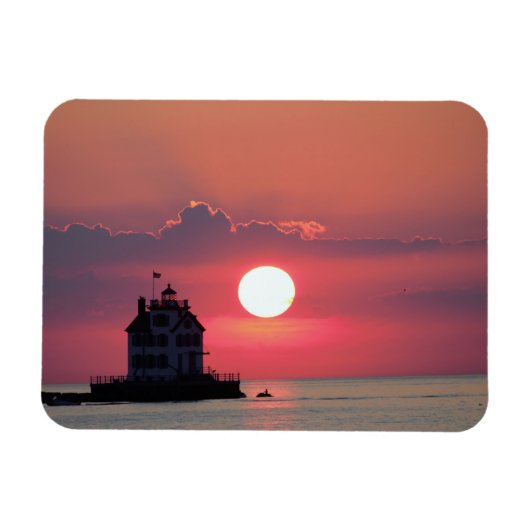 Magnet Flexible Lac Sunset (Horizontal)