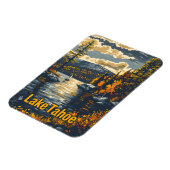 Magnet Flexible Lac Tahoe Vintage (Côté Gauche)