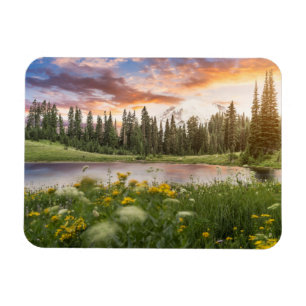 Magnet Flexible Lac Tipsoo du mont Rainier