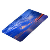 Magnet Flexible Lac Winnipeg, photo pittoresque du soir (Côté Gauche)