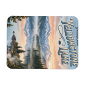 Magnet Flexible Lac Yellowstone USA (Horizontal)