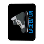 Magnet Flexible Lace Em Up (Vertical)