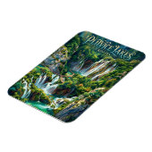 Magnet Flexible Lacs de Plitvice Croatie (Côté Gauche)