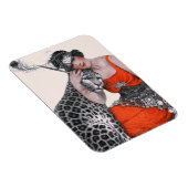 Magnet Flexible Lady et Leopard (Côté Droit)