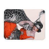 Magnet Flexible Lady et Leopard (Horizontal)