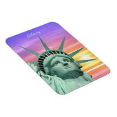 Magnet Flexible Lady Liberty et lever de soleil (Côté Droit)