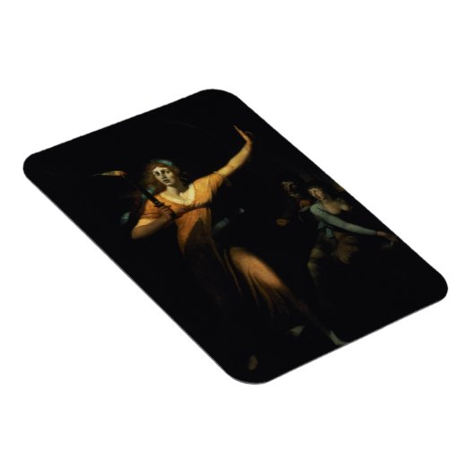 Magnet Flexible Lady Macbeth Sleepwalk, 1783 (huile sur toile) (Côté Droit)