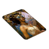 Magnet Flexible Lady Portant des lunettes Imaginaire noir Sci-Fi (Côté Droit)