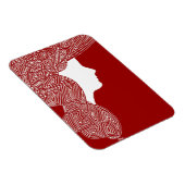 Magnet Flexible Lady Red (Côté Droit)