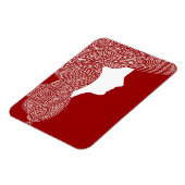 Magnet Flexible Lady Red (Côté Gauche)