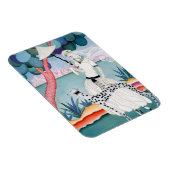 Magnet Flexible Lady with Dalmatian Dog - Helen Dryden (Côté Droit)