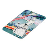 Magnet Flexible Lady with Dalmatian Dog - Helen Dryden (Côté Gauche)