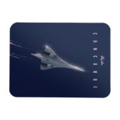 Magnet Flexible L'affiche Voyage de Concorde (Horizontal)