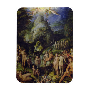 Magnet Flexible L'âge d'or, c.1570 (huile sur le panneau)