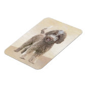 Magnet Flexible Lagotto Romagnolo Peinture - Cute Original Chien A (Côté Gauche)